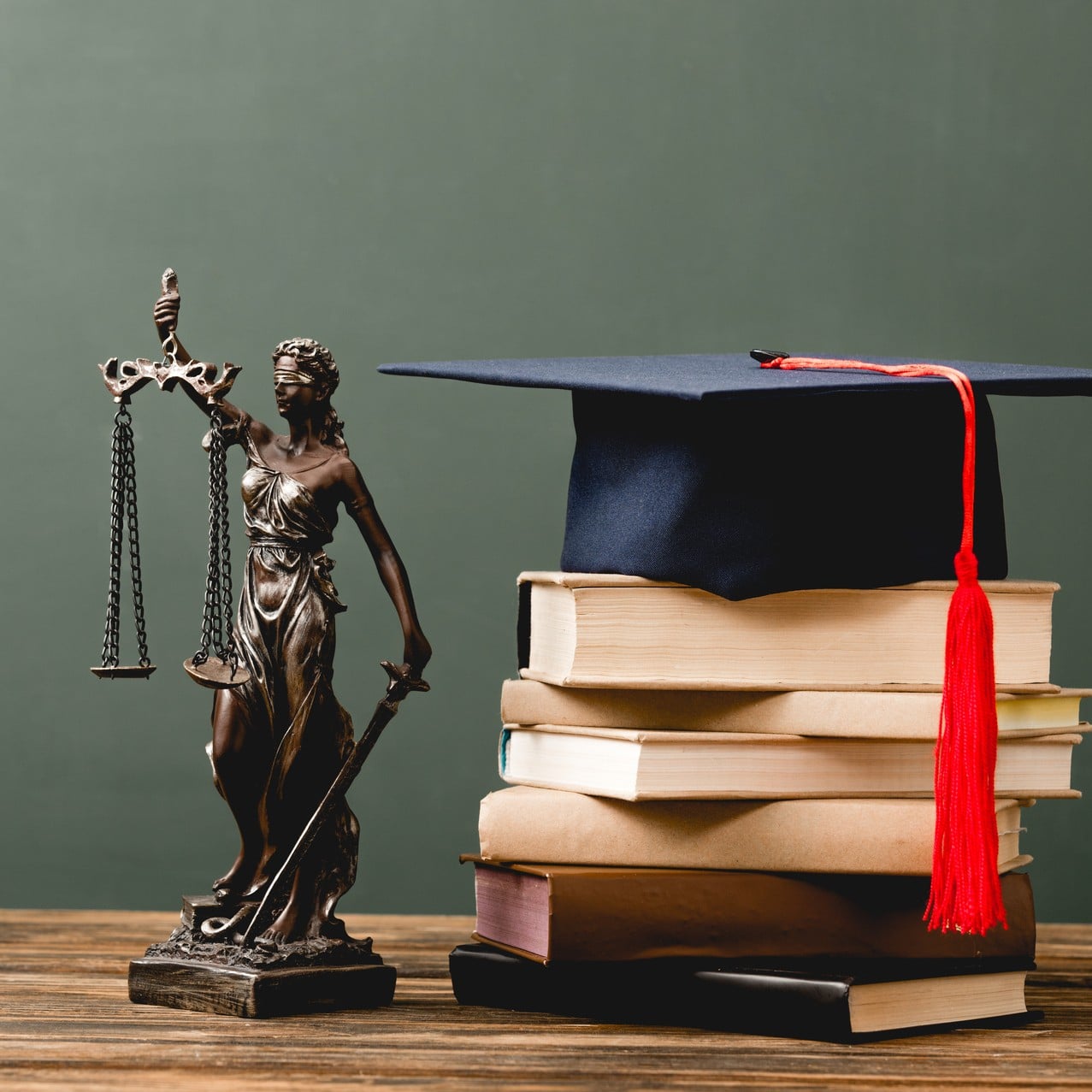 law education with books