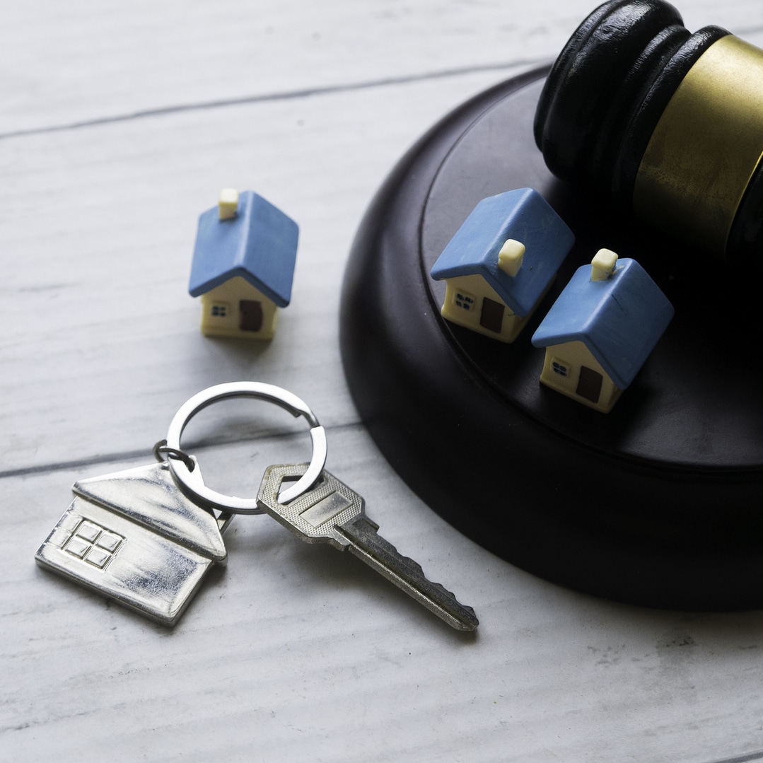 real estate law gavel